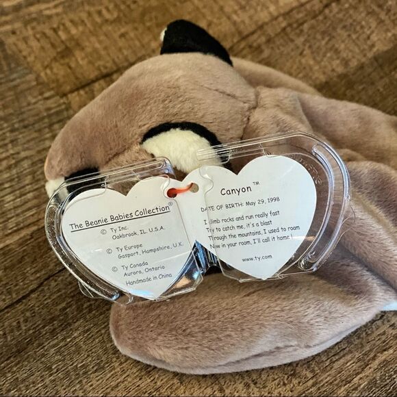 Ty Beanie Baby Canyon Cougar 90s Collectible 1998 Mint Condition New Vintage - Picture 2 of 8